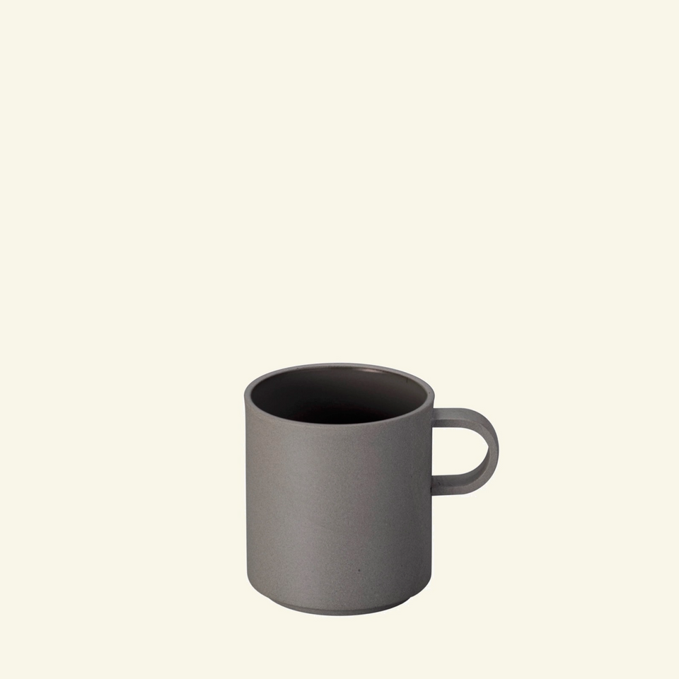 Grey collection Mug Cup 85mm Medium Dark Grey